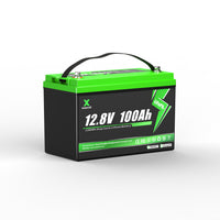 XSVPVOLT 12V 12Ah LiFePO4 Lithiumbatterie für Fischfinder, Camping & Kleingeräte