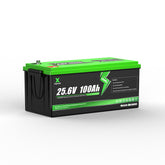 XSVPVOLT 24V 100Ah Deep Cycle LiFePO4 Batterie für Solar, Off-Grid, Wohnmobile & Heim-Backup