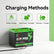 XSVPVOLT 12V 100Ah Gruppe 24 LiFePO4 Akku – Perfekt für Trolling-Motoren