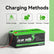 XSVPVOLT 24V 100Ah Lithiumbatterie mit Bluetooth für Wohnmobile, intelligente Solar- und Off-Grid-Energiesysteme